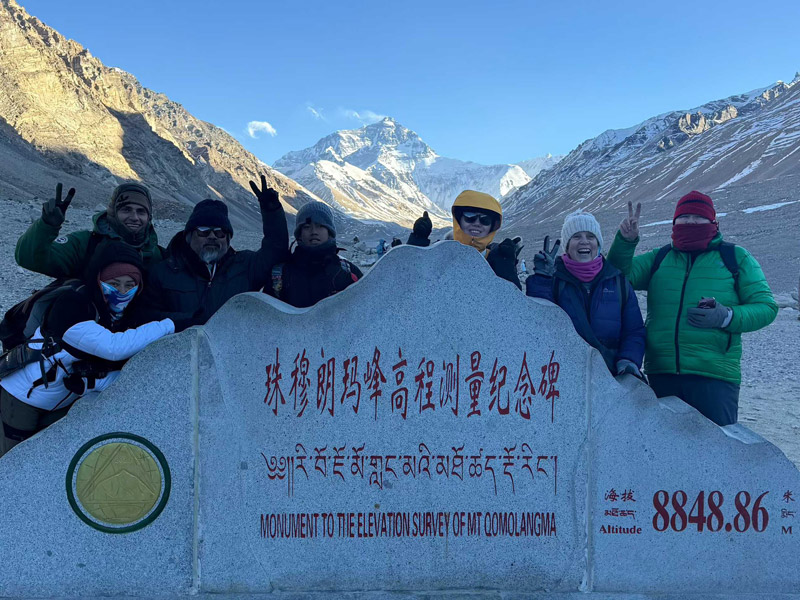 8 Days Tibet Lhasa to Everest Base Camp (EBC) Adventure Group Tour